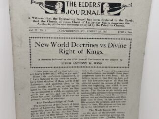 Liahona Vol. 15 No. 9 August 28, 1917