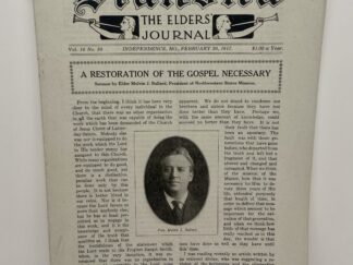 Liahona Vol. 15 No. 34 February 20, 1917
