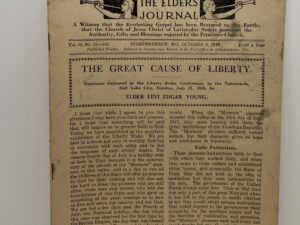 Liahona Vol. 16 No. 15 October 8, 1918