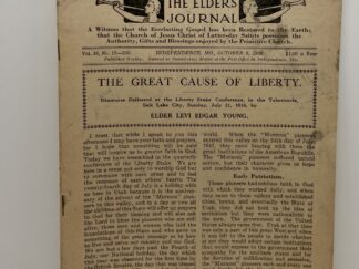 Liahona Vol. 16 No. 15 October 8, 1918