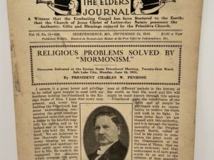 Liahona Vol. 16 No. 13 September 24, 1918