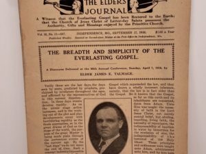 Liahona Vol. 16 No. 12 September 17, 1918