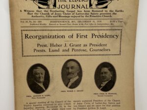 Liahona Vol. 16 No. 24 December 10, 1918