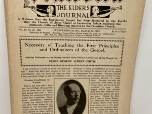 Liahona Vol. 19 No. 19 March 14, 1922