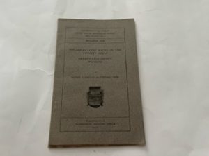 1912- Potash-Bearing Rocks of the Leucite Hills: Sweetwater County Wyoming- Alfred R. Schultz and Whitman Cross
