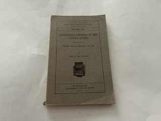 1910-Manganese Deposits of the United State with Sections on Foreign Depositsm Chemistry and Uses-Edmund Cecil Harder