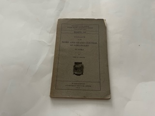 1913-Geology of the Nome and Grand Central Quadrangles Alaska- Fred H. Moffit