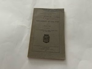 1910-The Explosibility of Coal Dust- George S. Rice