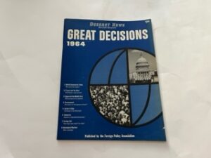 1964-Deseret News: Great Decisions 1964