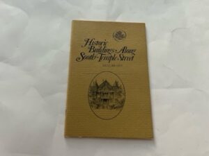 Historic Buildings Along South Temple Street- Utah Heritage Foundation