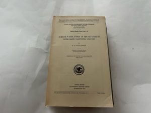 1930-Surface Water Supply of the San Joaquin River Basin, California- H.D. McGlashan