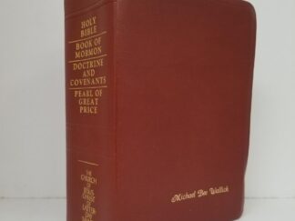 1994 --- Quadruple Combination --- Bendable Brown Leather-Like Vinyl Binding
