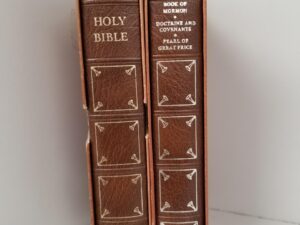 Brown Leather Triple Combination [In Slip Box] ….. Brown Leather Holy Bible [In Slip Box]