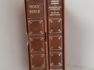 Brown Leather Triple Combination [In Slip Box] ..... Brown Leather Holy Bible [In Slip Box]