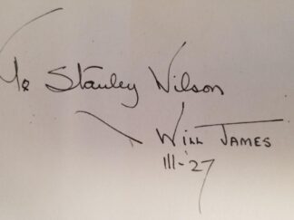 1926 — The Drifting Cowboy — Will James — Inscribed & Signed by Will James!