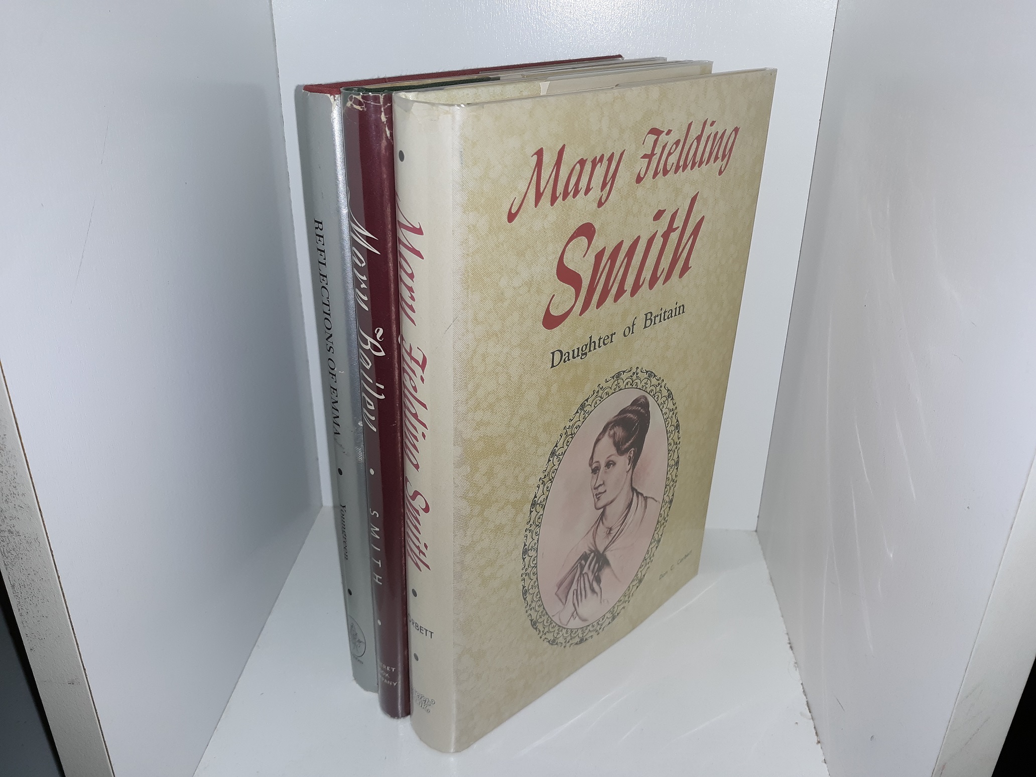 3 LDS Books: Mary Fielding Smith: Daughter of Britain / Mary Bailey / Reflections of Emma (Signed) (See Details)