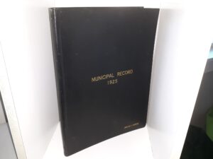 Municipal Record: 1925 (Leather) (1925)