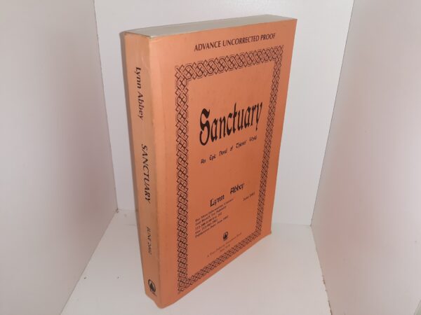 Sanctuary: An Epic Novel of Thieves’ World (Advance Uncorrected Proof) (2002) ~ by Lynn Abbey