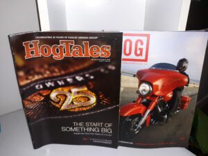 2 Motorcycle Magazines: HogTales: January/February 2008 / Hog: 004