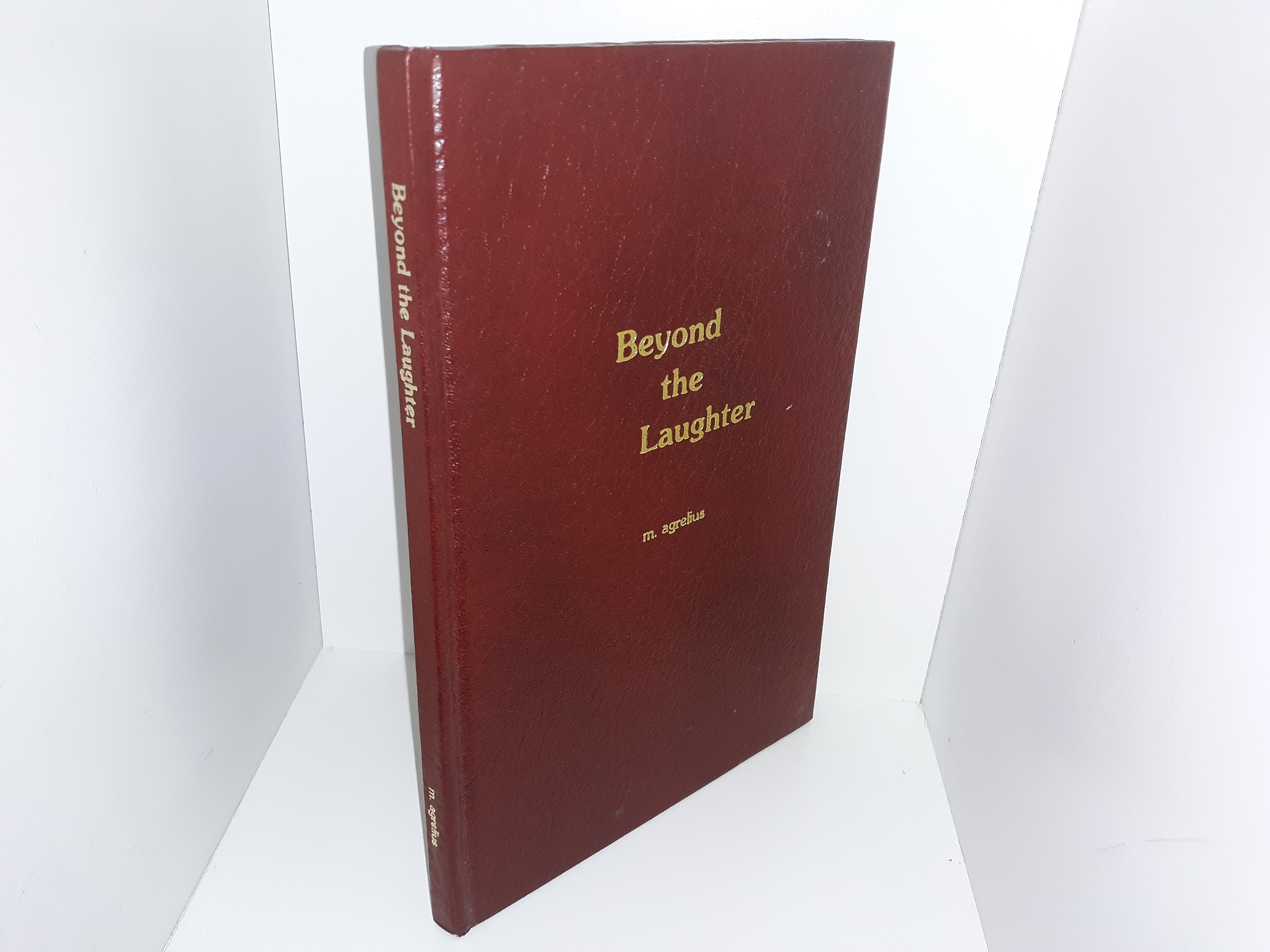 Beyond the Laughter (Signed) (1980) ~ by M. Agrelius