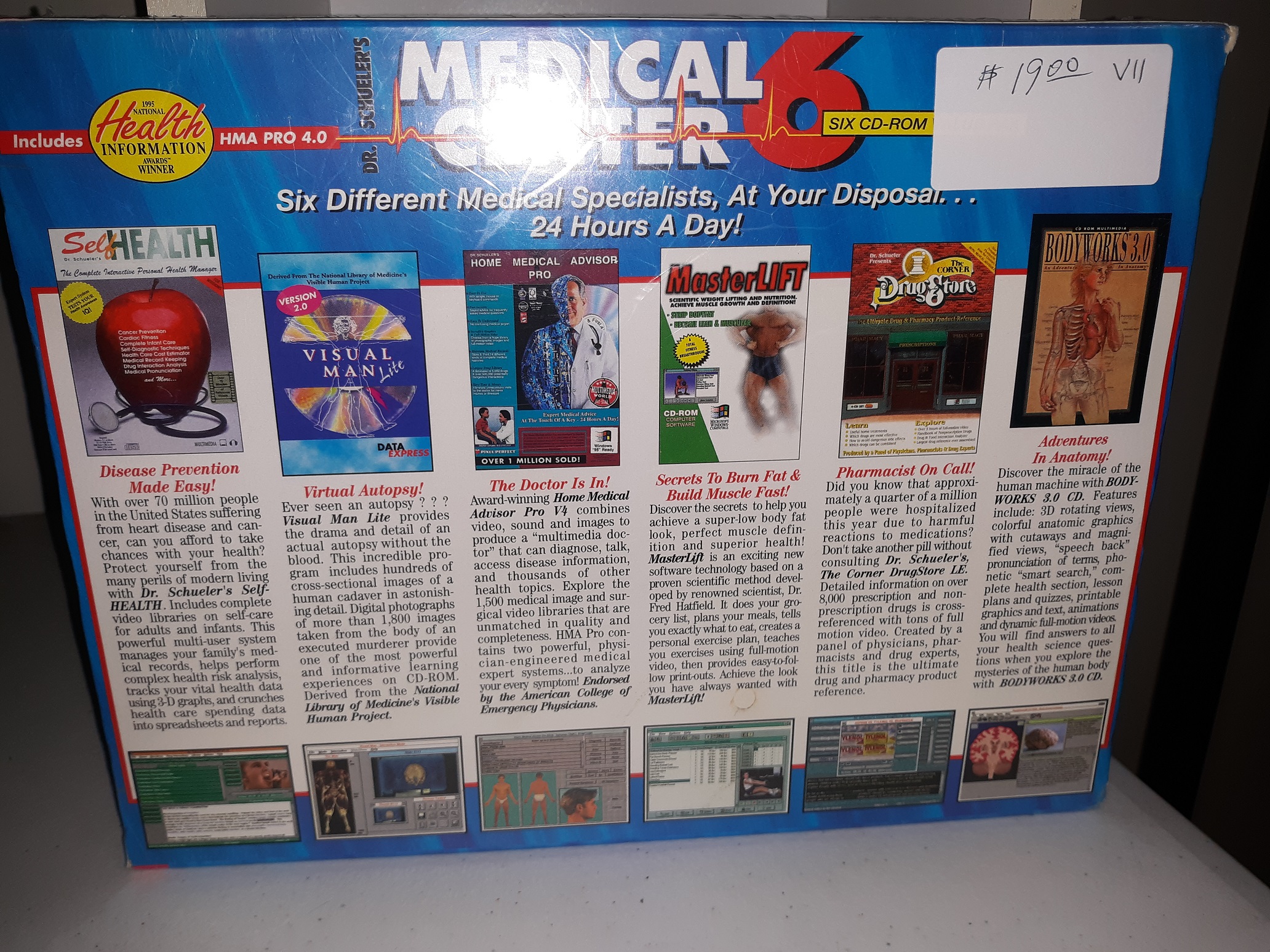 Medical Center 6: 6 CD-ROM Value Pack (New) (1996)