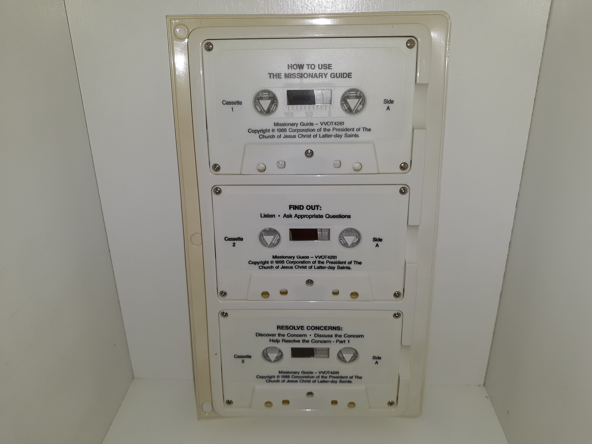 The Missionary Guide on 3 Cassettes (1988)