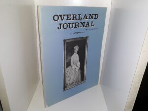 Overland Journal: Vol. 8, No. 1, 1990 (1990)