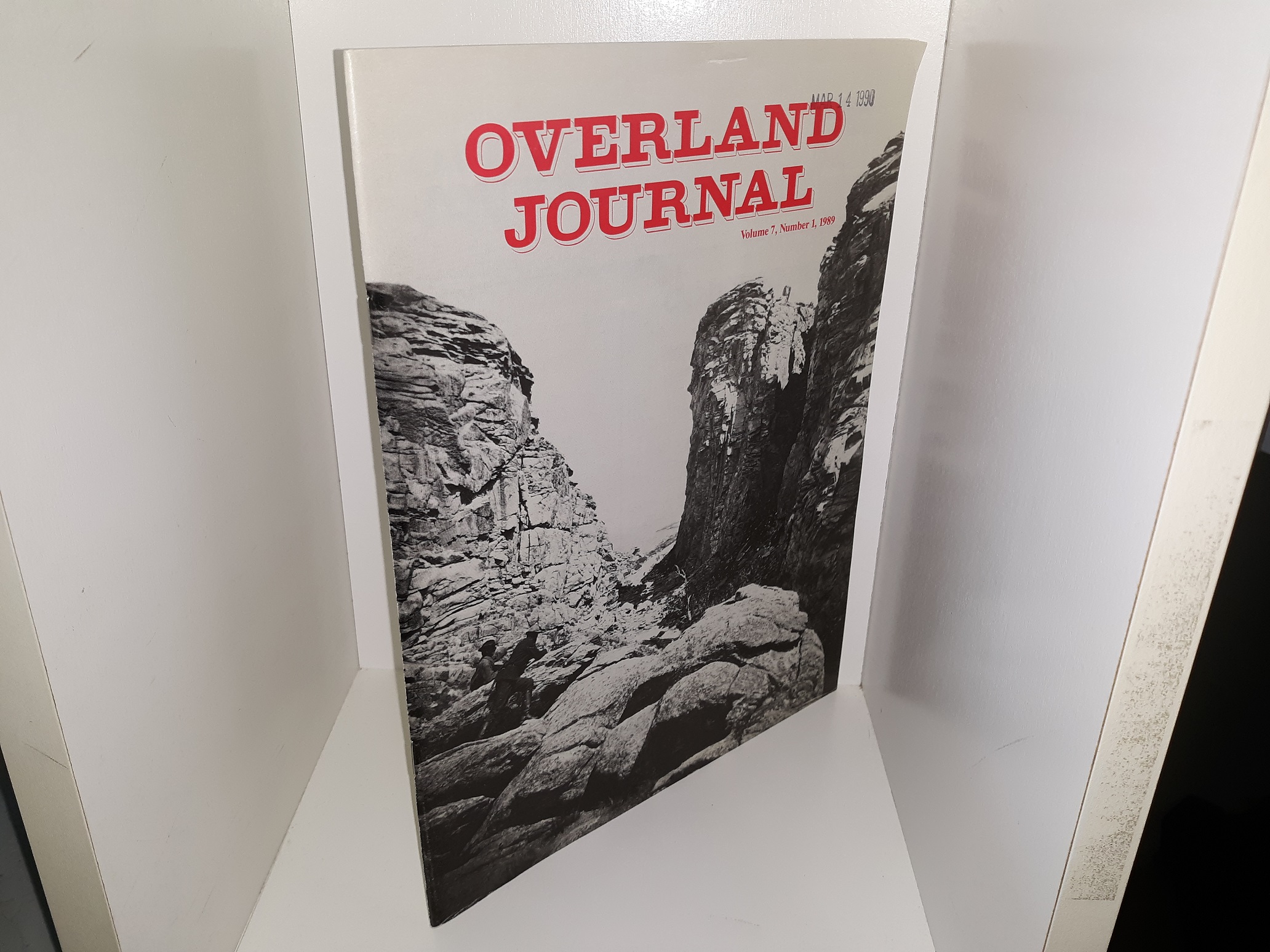 Overland Journal: Vol. 7, No. 1, 1989 (1989)