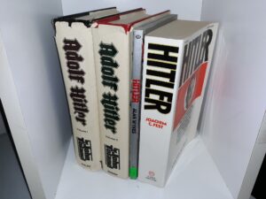 4 Books about Hitler: Hitler / Hitler: A Chilling Portrait of the Infamous Furher / Adolf Hitler 2 Vol. Set (See Details)