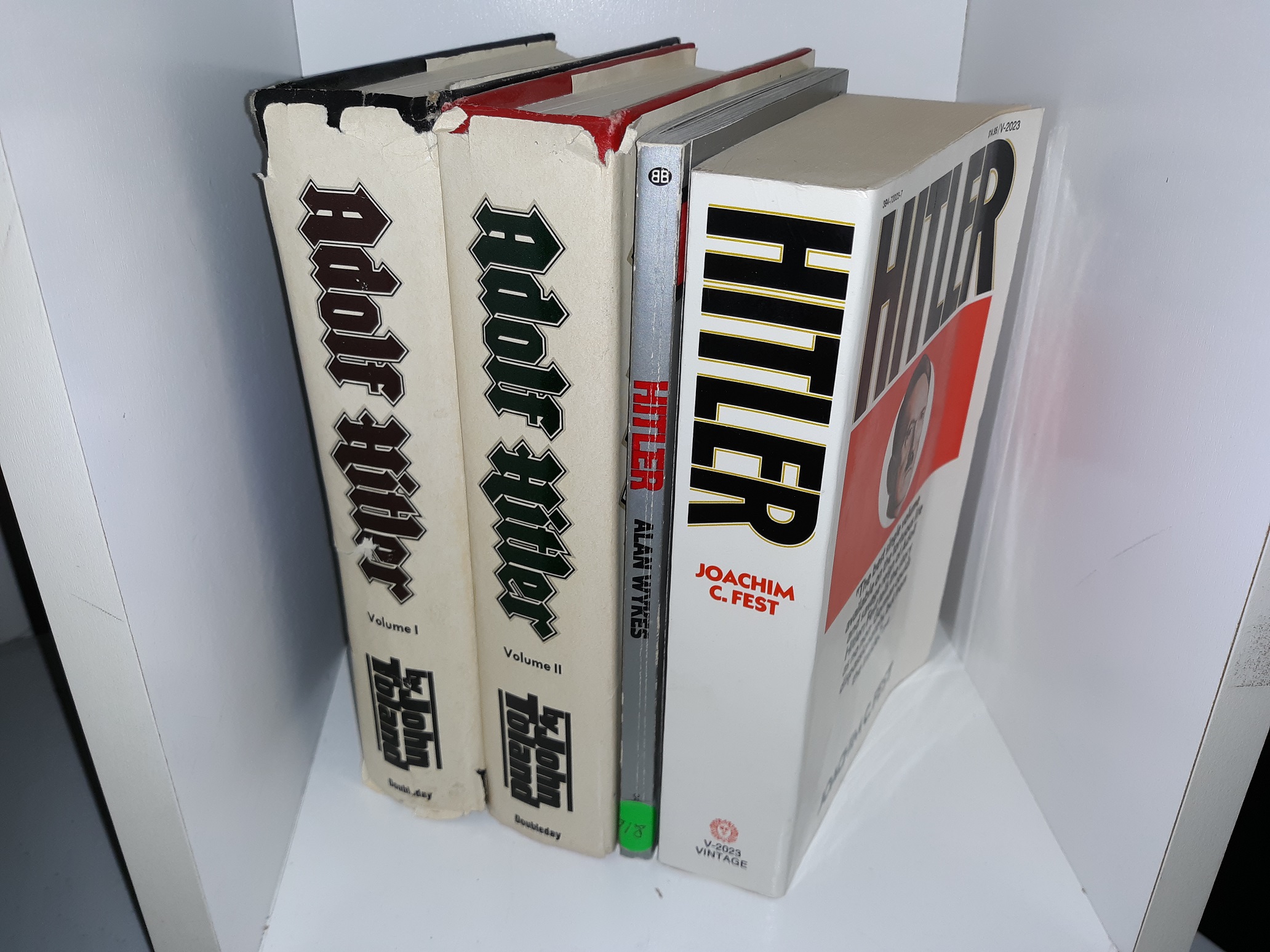 4 Books about Hitler: Hitler / Hitler: A Chilling Portrait of the Infamous Furher / Adolf Hitler 2 Vol. Set (See Details)