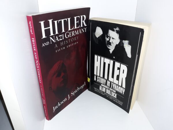 2 Books about Hitler: Hitler: A Study in Tyranny (Abridged Edition) / Hitler and Nazi Germany: A History (5th Edition) (See Details)