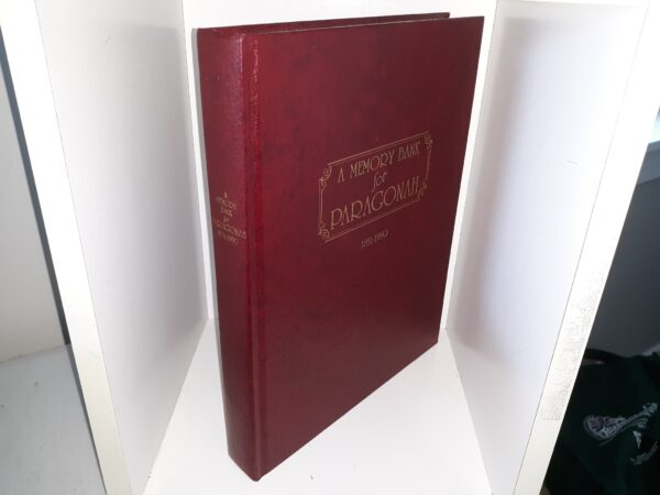 A Memory Bank for Paragonah, 1851-1990 (Bonded Leather) (1990) ~ Compiled by The Betsy Topham Camp