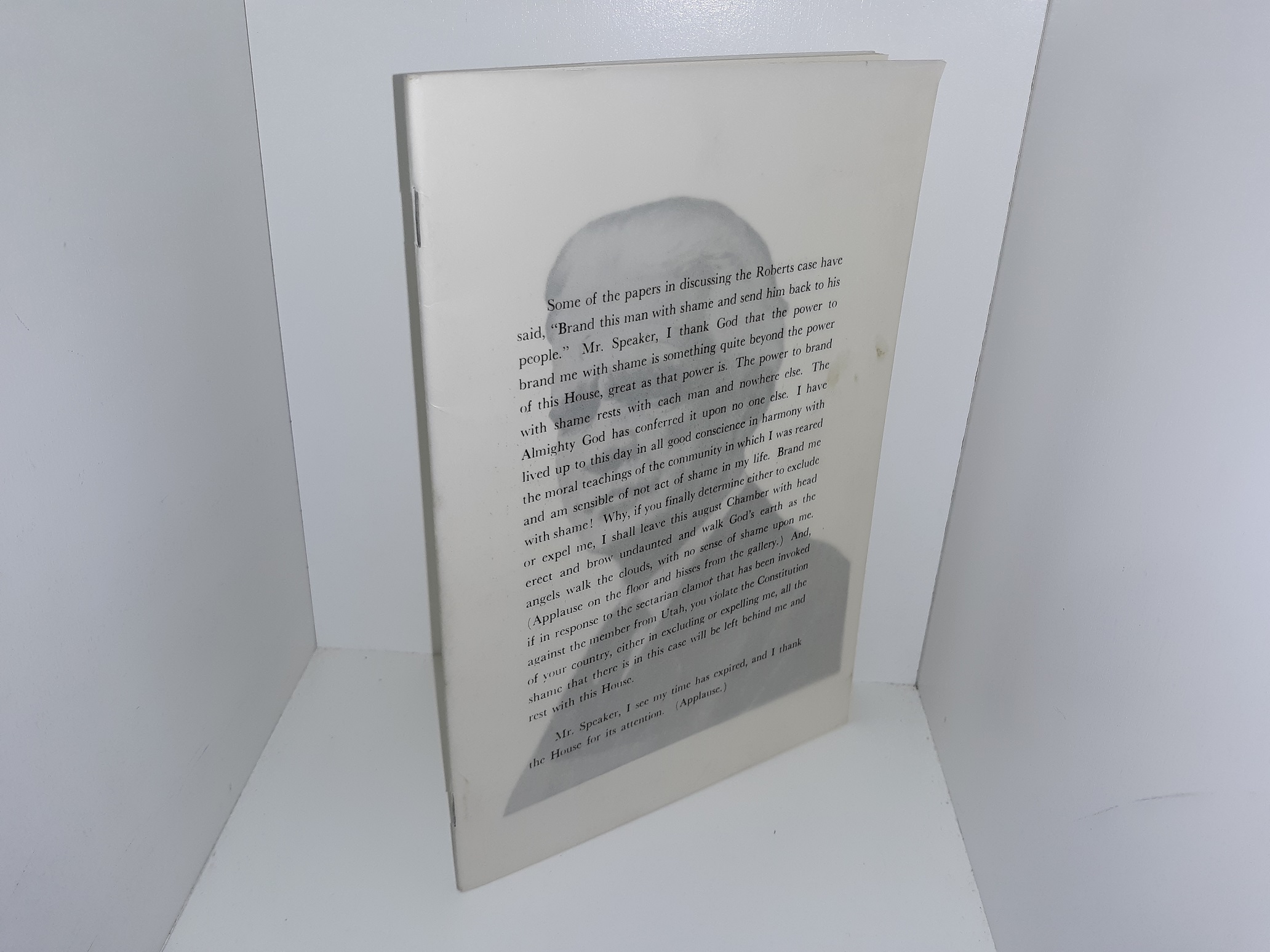 The Trial of Brigham H. Roberts By The United States House of Representatives (1979) ~ Compiled by George R. Gygi