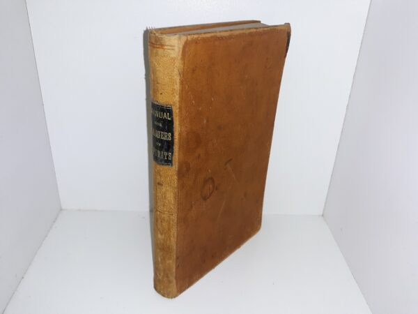 Manual for Gaugers of Spirits (Suede Leather) ~ Printed by Authority of the Treasury Department of the United States