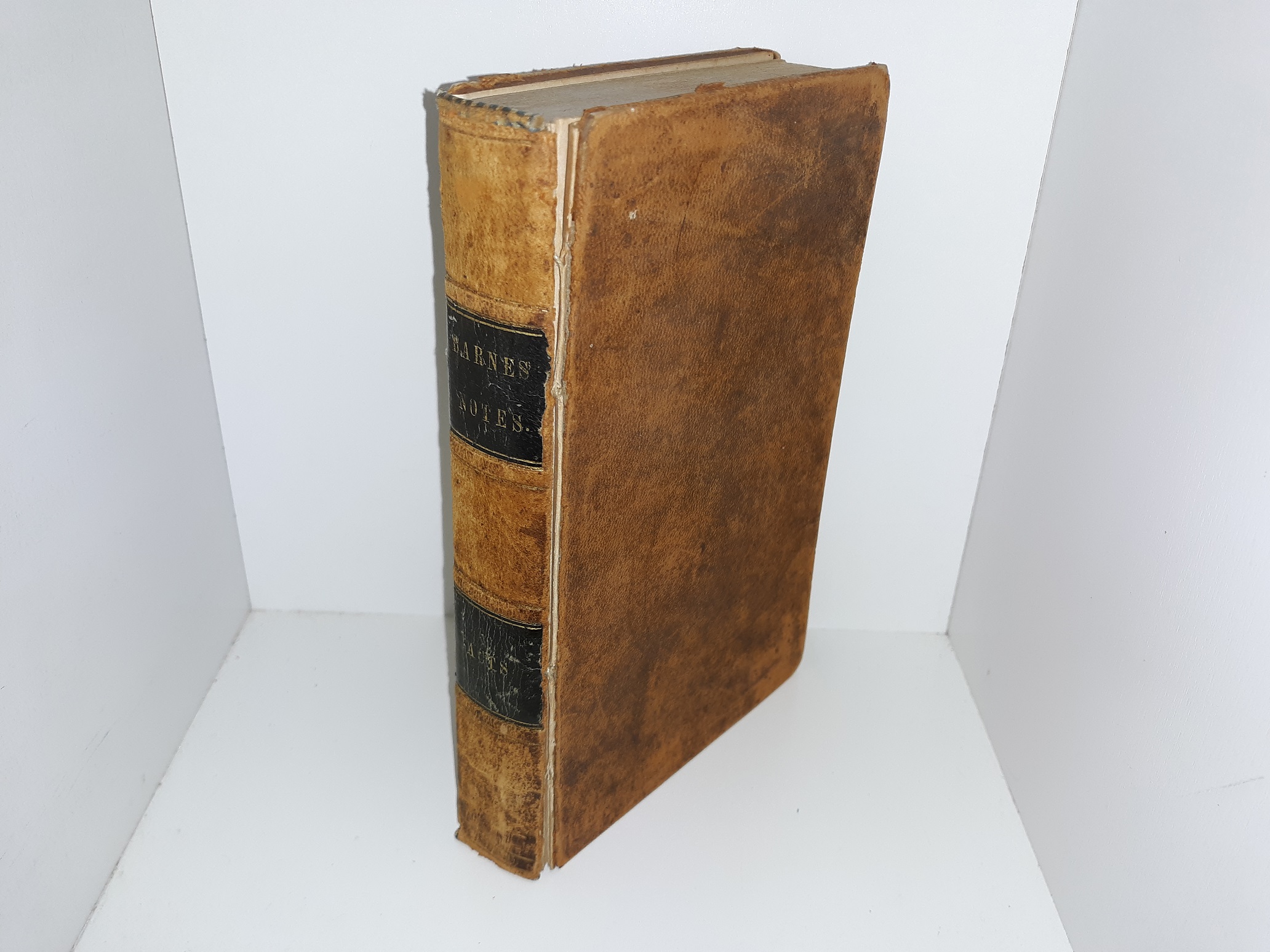 Barnes Notes: Acts (Suede Leather) (1839) ~ by Albert Barnes