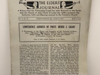 Liahona Vol. 14 No. 52 June 26, 1917
