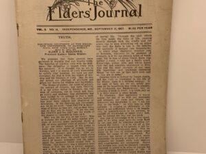 Liahona Vol. 5 No. 14 September 21, 1907