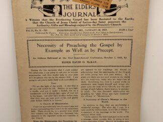 Liahona Vol. 20 No. 16 January 30, 1923