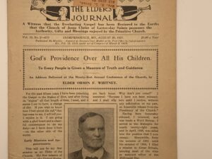Liahona Vol. 19 No. 5 August 30, 1921