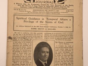 Liahona Vol. 20 No. 19 March 13, 1923