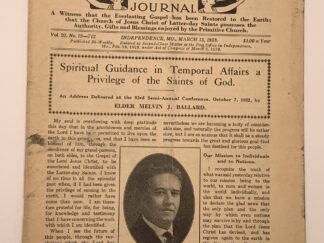 Liahona Vol. 20 No. 19 March 13, 1923