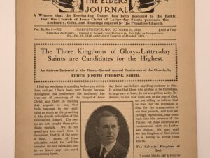 Liahona Vol. 20 No. 9 October 24, 1922