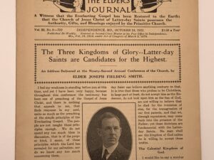 Liahona Vol. 20 No. 9 October 24, 1922