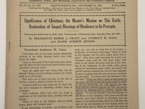 Liahona Vol. 20 No. 13 December 19, 1922