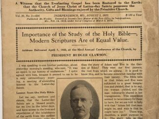 Liahona Vol. 19 No. 24 May 23, 1922