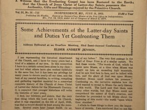 Liahona Vol. 20 No. 26 June 19, 1923