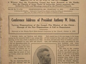 Liahona Vol. 20 No. 17 February 13, 1923