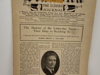Liahona Vol. 20 No. 11 November 21, 1922