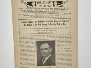 Liahona Vol. 20 No. 12 December 5, 1922
