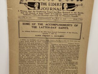 Liahona Vol. 15 No. 47 May 21, 1918